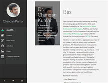 Tablet Screenshot of chandankumar.net